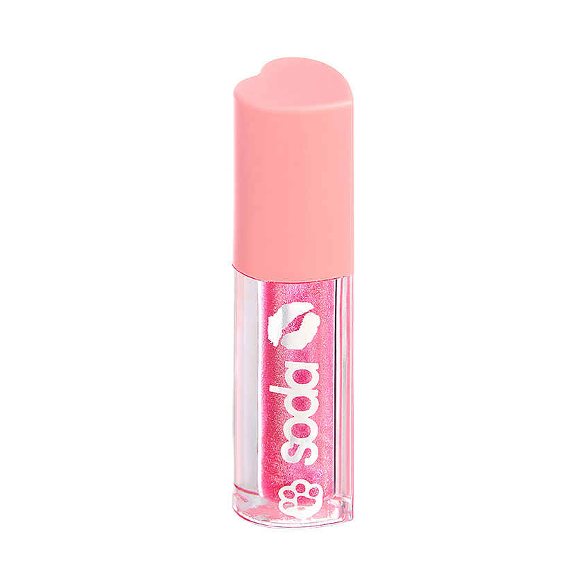 Изображение товара SODA Блеск для губ CHU ME A FAVOUR #bittersweetkiss, № 205 Miss you, 4 мл