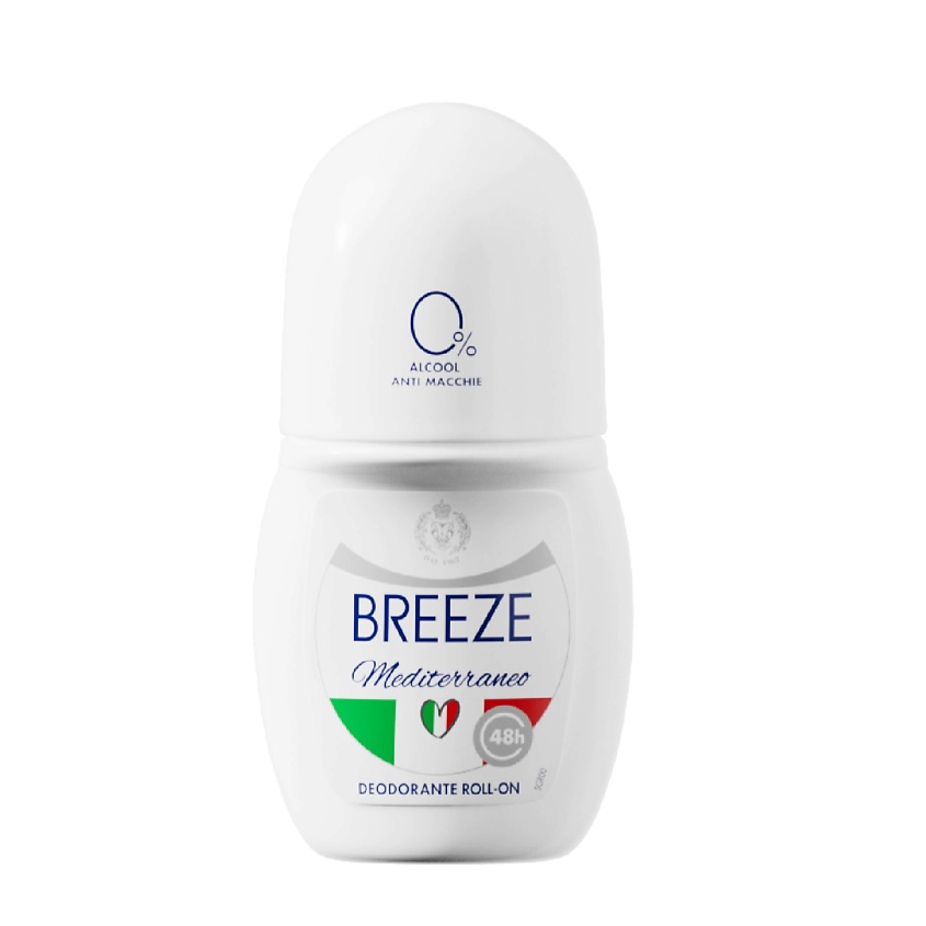 Изображение товара BREEZE Дезодорант роликовый для тела Mediterraneo, 1 шт.