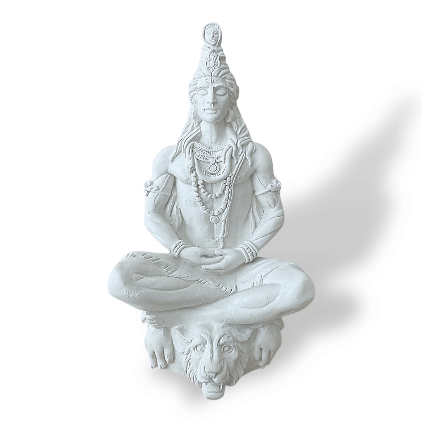 Изображение товара Маленькая статуэтка Бог Шива на тигре, ручная работа, подарок