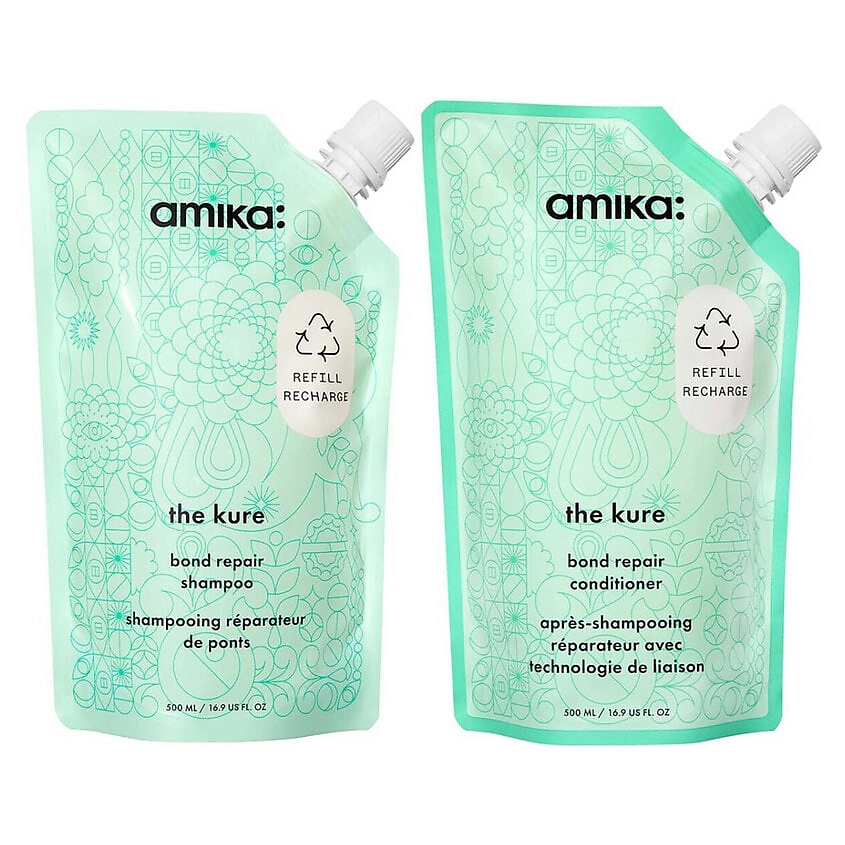 Изображение товара AMIKA Набор The Kure Refill Duo, 500 мл + 500 мл