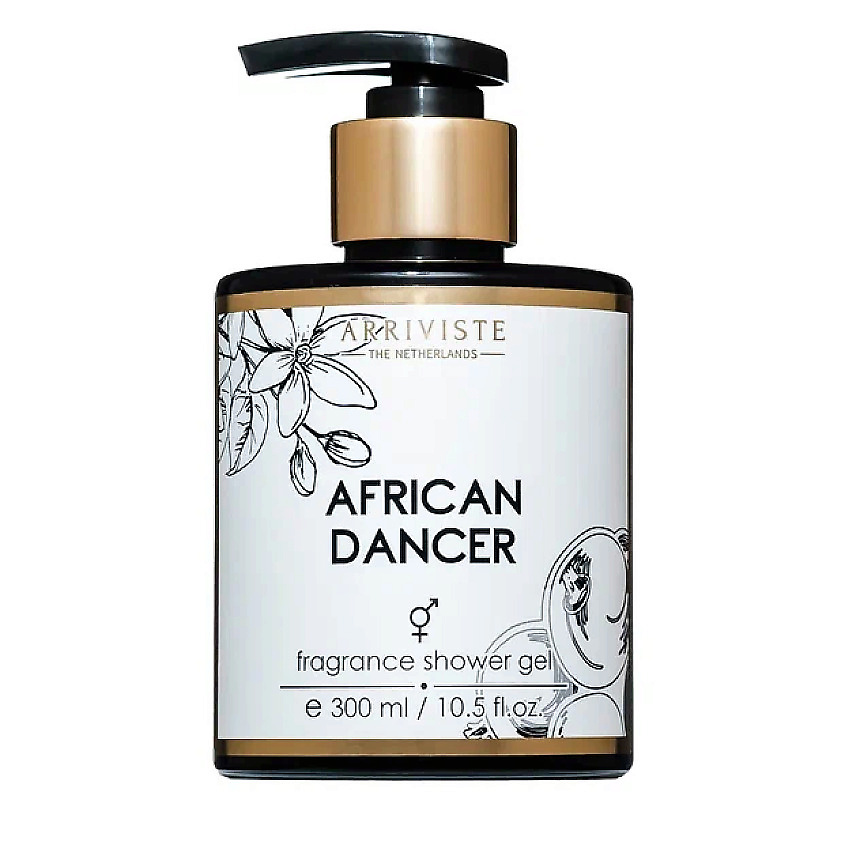 Изображение товара ARRIVISTE Парфюмированный гель для душа African Dancer, 300 мл