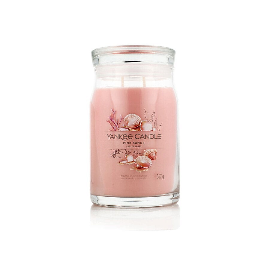 Изображение товара YANKEE CANDLE Ароматическая свеча Signature Large Jar Pink Sands, 567 г