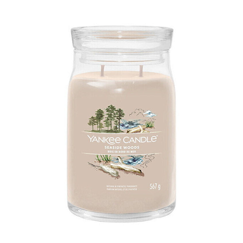 Изображение товара YANKEE CANDLE Ароматическая свеча Seaside Woods, 567 г