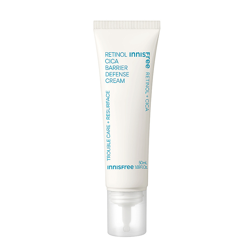 Изображение товара INNISFREE Корректирующий крем с ретинолом и центеллой азиатской для ухода за кожей, склонной к акне Retinol Cica, 50 мл