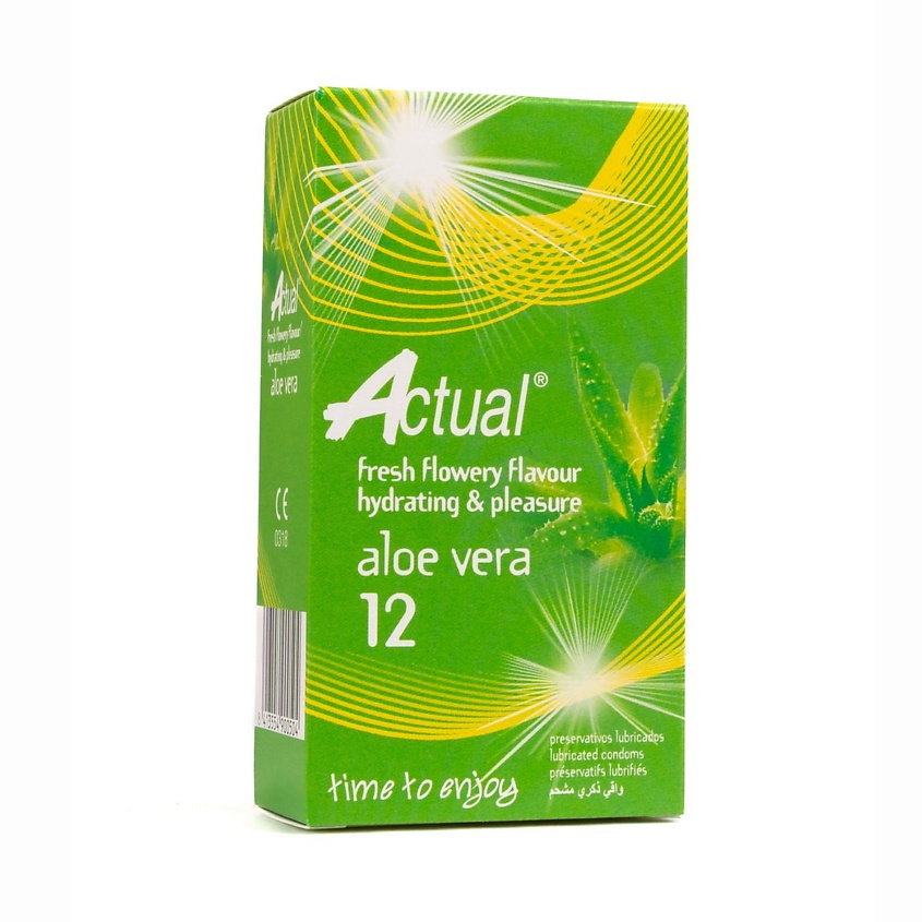 Изображение товара Презервативы латексные с Алоэ Вера 12 шт надежная защита и уход