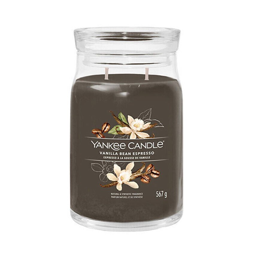 Изображение товара YANKEE CANDLE Ароматическая свеча Vanilla Bean Espresso, 567 г