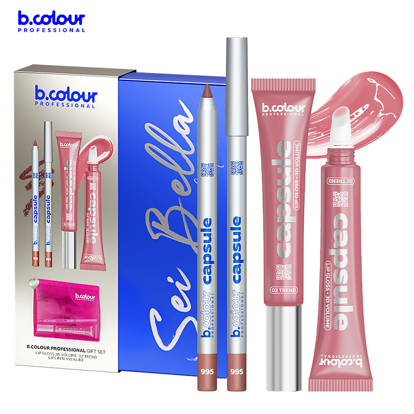 Изображение товара B.COLOUR PROFESSIONAL Набор косметики для макияжа, подарочный CAPSULE LA FELICITA, LA FELICITÀ