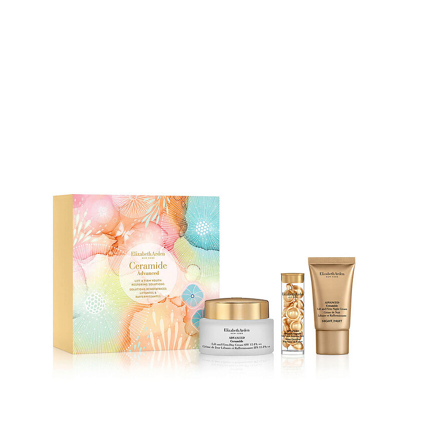 Изображение товара Премиальный набор для лица Elizabeth Arden Ceramide Lift & Firm (50 мл + 15 мл + 14 капсул)