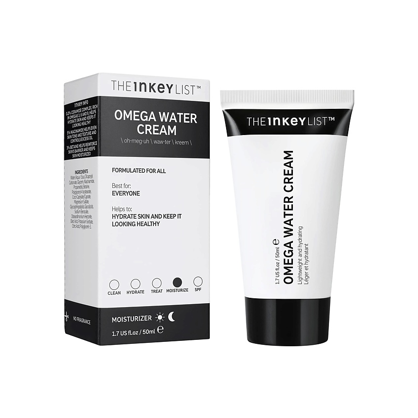 Изображение товара Omega Water Cream: безмасляный увлажняющий крем для сияния кожи