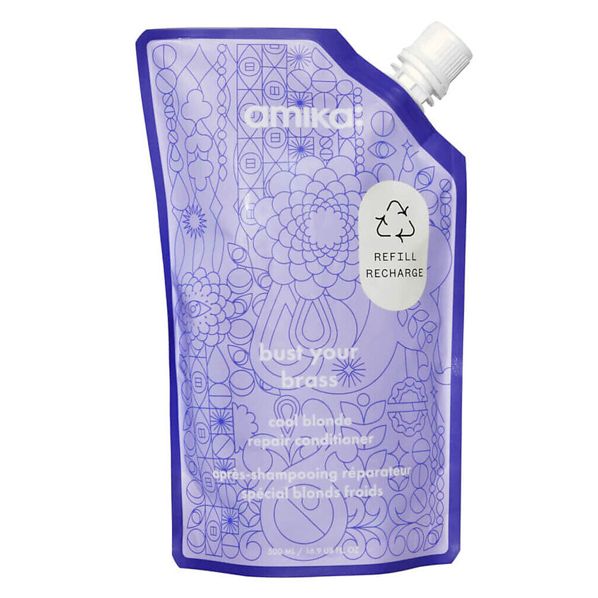 Изображение товара Amika Кондиционер для блондинок Bust Your Brass Cool Blonde 500 мл рефилл
