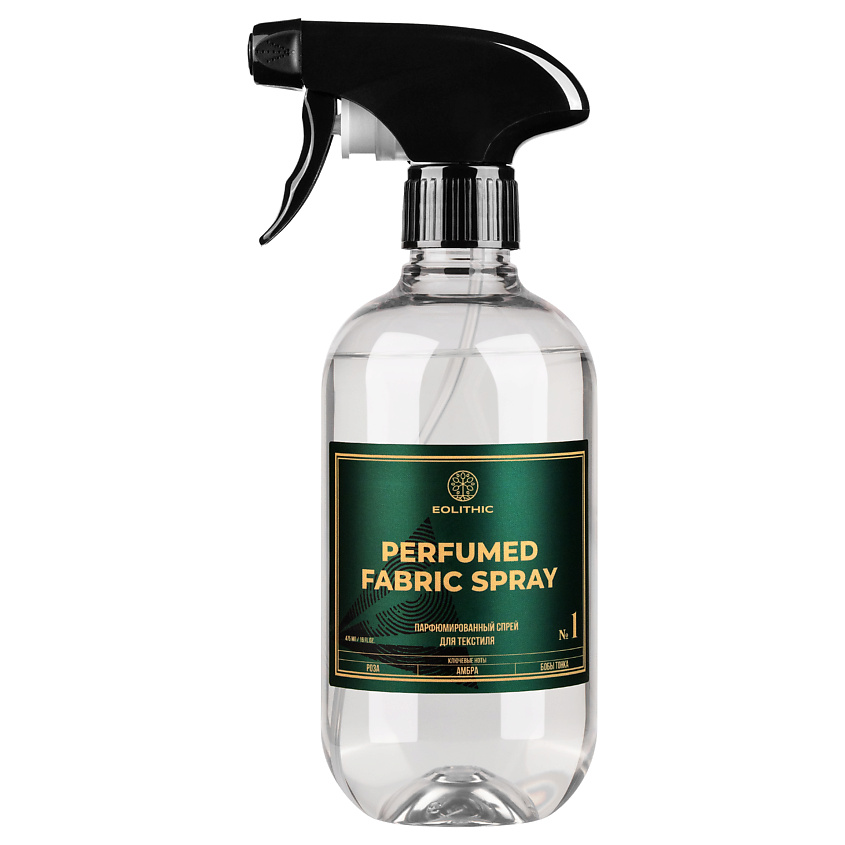 Изображение товара EOLITHIC Ароматизатор для дома и текстиля 475 мл - Роза, Амбра, Бобы тонка