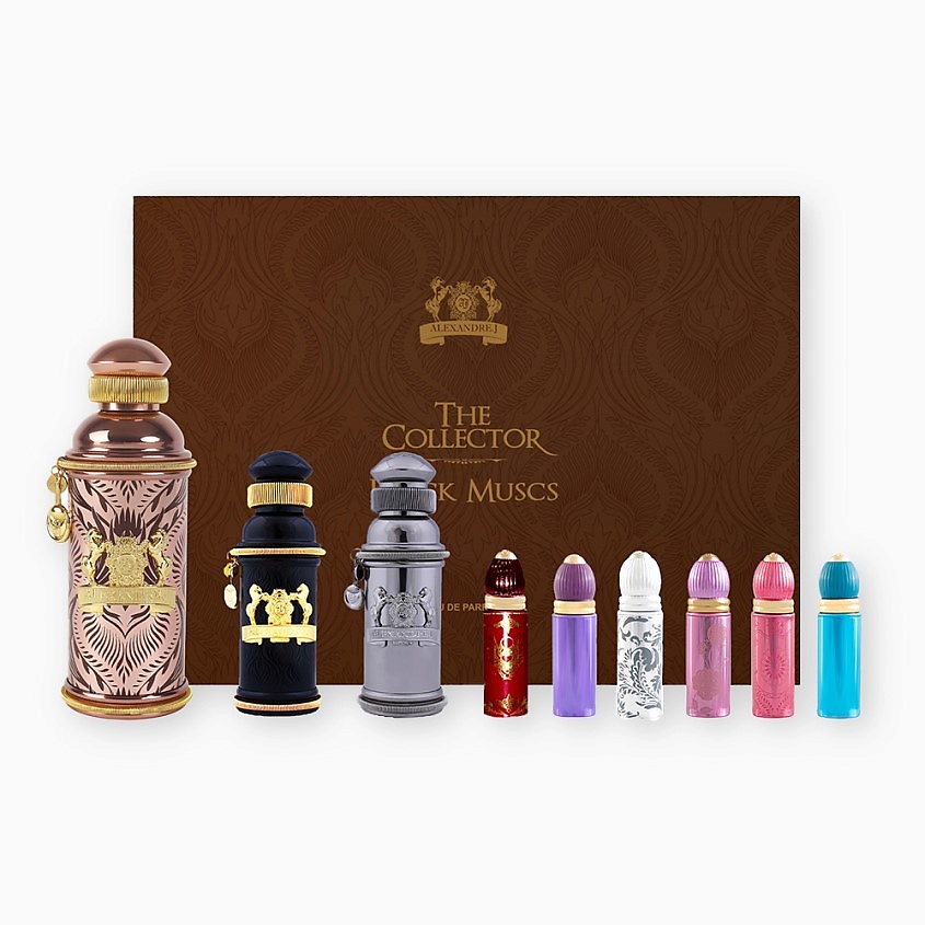 Изображение товара ALEXANDRE J Набор Big Giftset Morning Muscs, Парфюмерная вода, спрей 100 мл + парфюмерная вода, спрей 2x30 мл + парфюмерная вода 6x8 мл