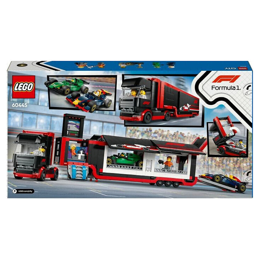 Изображение товара LEGO Конструктор City F1 Transporter mit RB20 & AMR24, 1 шт.