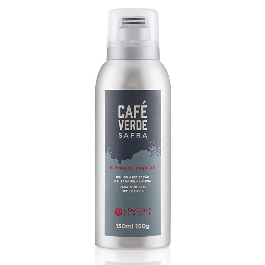 Изображение товара L'OCCITANE AU BRESIL Пена для бритья Зелёный кофе Café Verde Safra, 150 мл