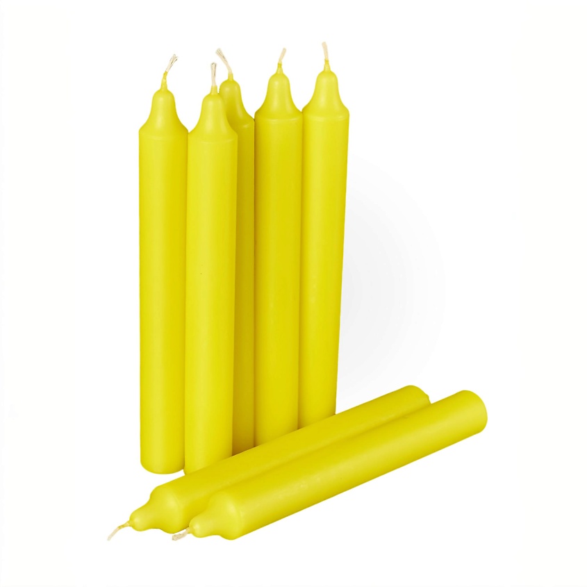 Изображение товара ЖИВОЙ КРЫМ Свечи для дома, Желтый