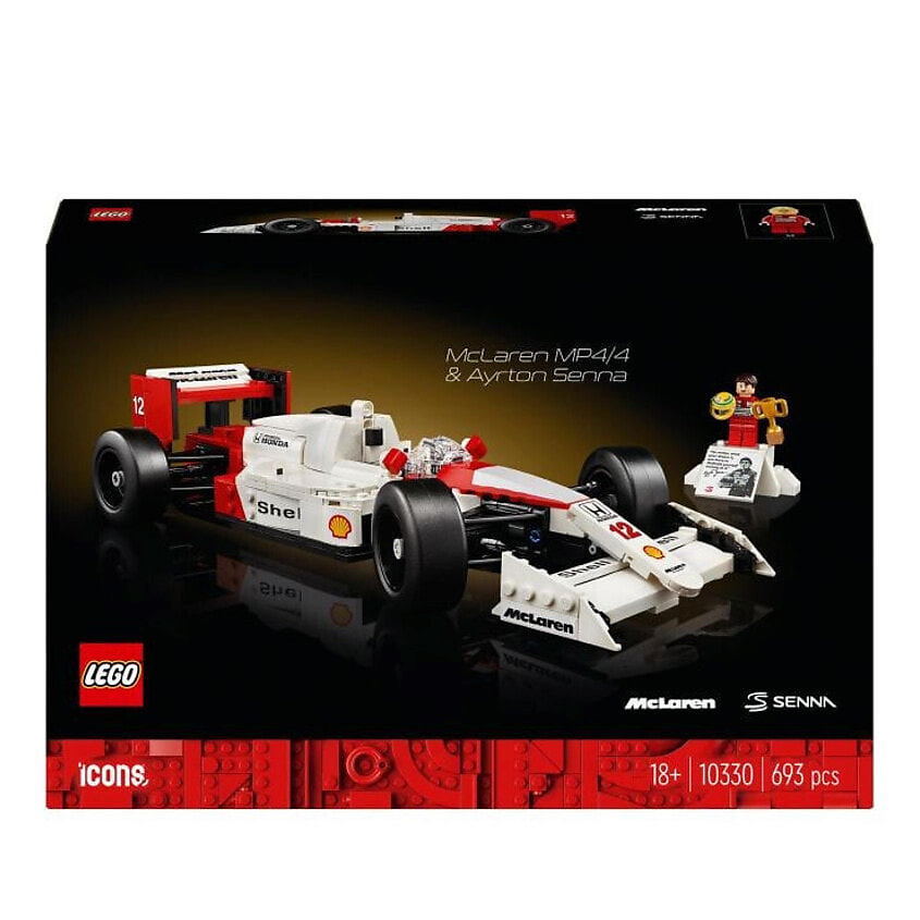 Изображение товара LEGO Конструктор Icons McLaren MP4/4 & Ayrton Senna 1 шт. Детальный сборный набор