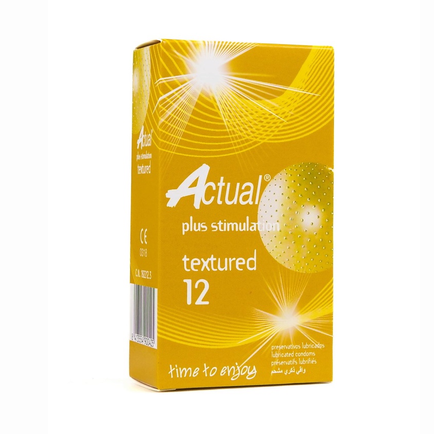 Изображение товара ACTUAL Презервативы из текстурированного латекса, 12 шт.