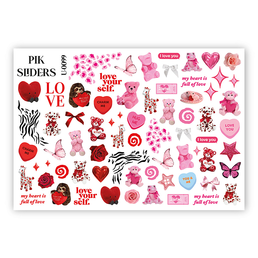 Изображение товара PIK Слайдеры для ногтей P-099, 1 шт.