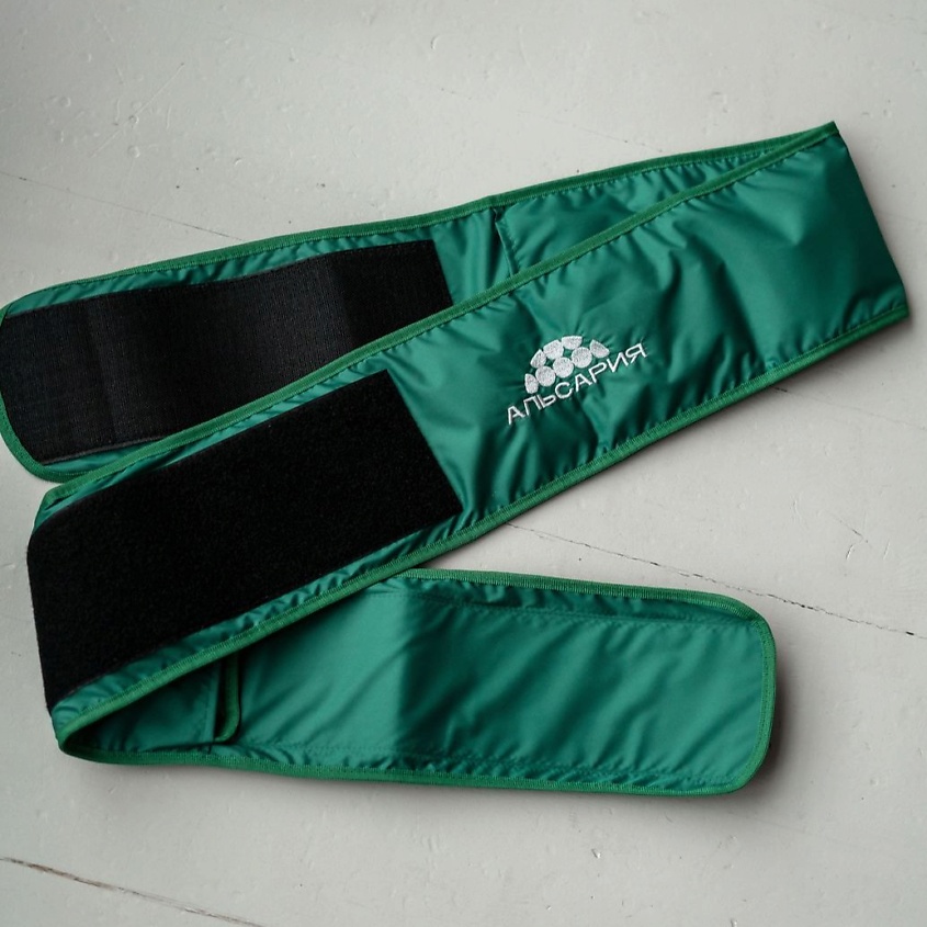 Изображение товара АЛЬСАРИЯ Пояс узкий сборный (Комплект аппликаторов анатомических с чехлом «пояс узкий»), 1 шт.