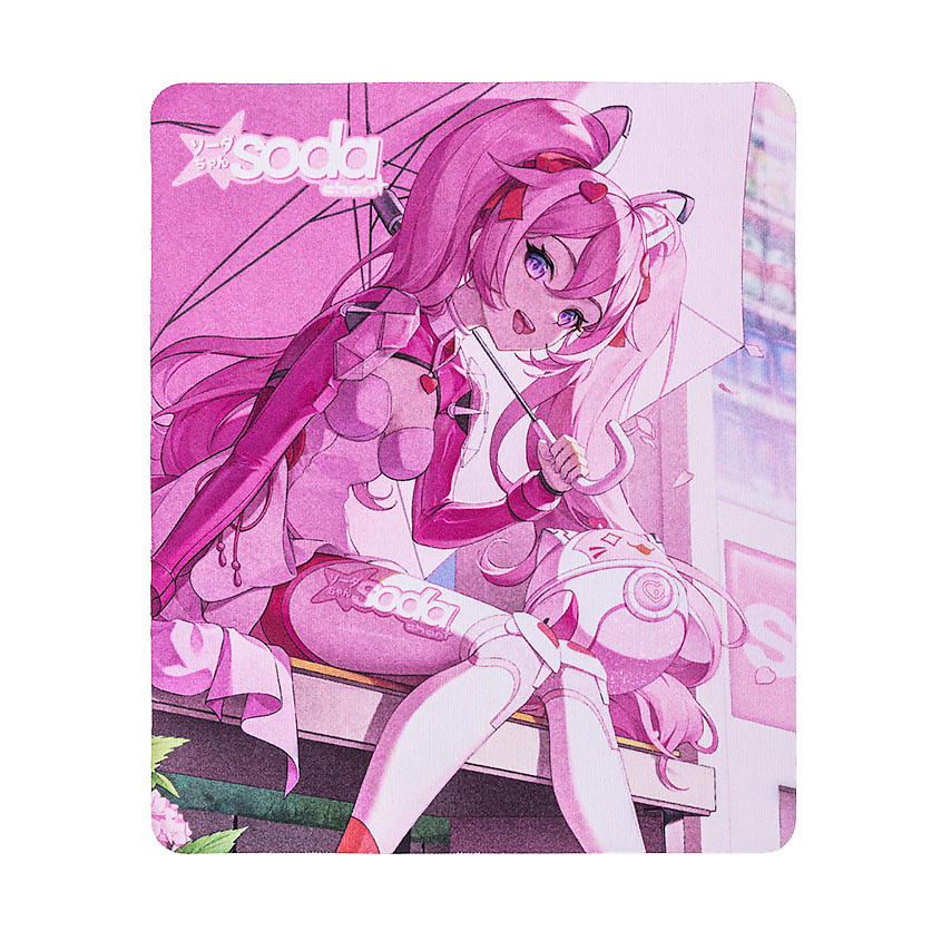 Изображение товара SODA Chan Коврик для мыши Gamer Girl Dream #softdivalution, 1 шт.