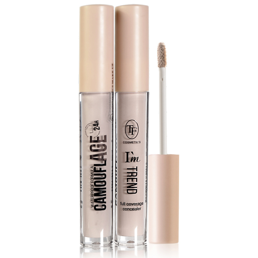Изображение товара TF Консилер для лица жидкий CAMOUFLAGE I'm TREND CTC11, Тон 1