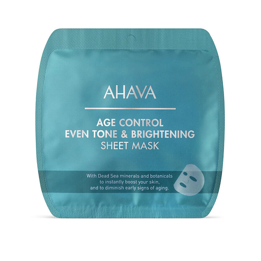 Изображение товара AHAVA Тканевая маска Age Control Even Tone & Brightening, 17 мл