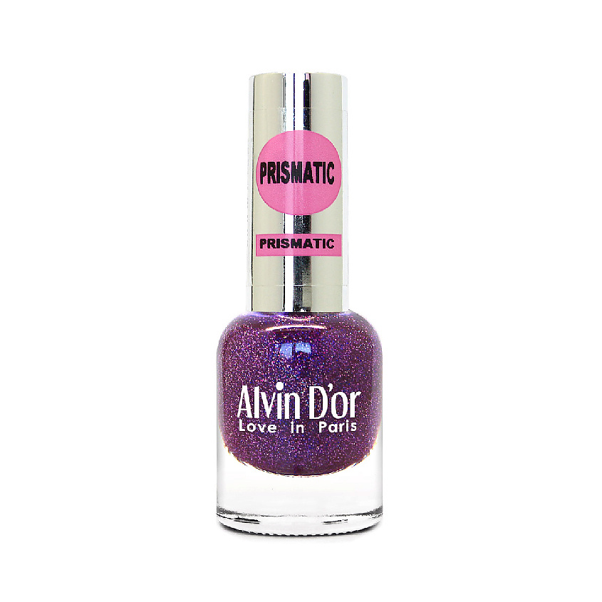 Изображение товара Лак для ногтей ALVIN D'OR PRISMATIC эффект 3D переливы сверкающие блестки