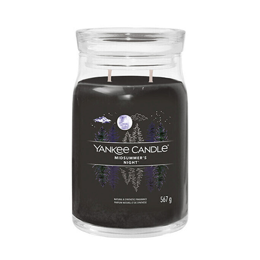 Изображение товара Яркая ароматическая свеча Yankee Candle Midsummer’s Night 567 г с мужским запахом
