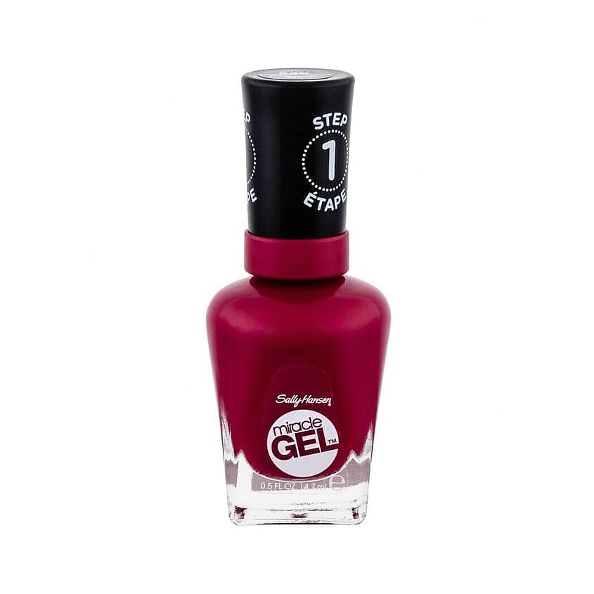 Изображение товара Лак для ногтей Miracle Gel 680 Rhapsody Red SALLY HANSEN