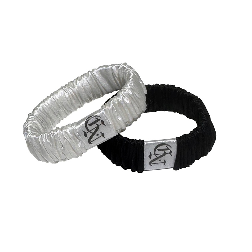 Изображение товара COSMETICS NEWS Комплект шёлковых резинок для волос 15мм*15мм, 2 шт.