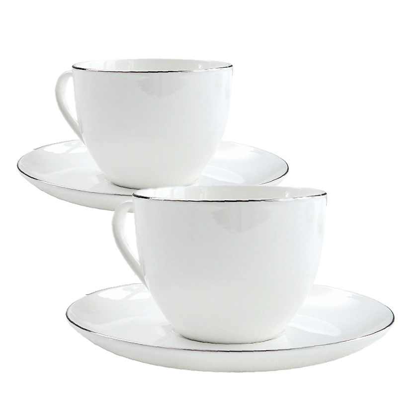 Изображение товара MANDARIN DECOR Чайная пара, набор из 2 чашек с блюдцем, 260 мл