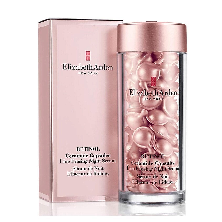 Изображение товара ELIZABETH ARDEN Ночные капсулы с ретинолом Retinol Ceramide Line Erasing Night Serum, 60 шт.