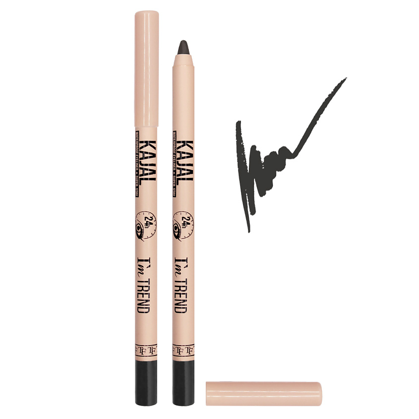 Изображение товара TF Карандаш каял для глаз SUPER STAY I'm TREND CU37-01, Темно-серый