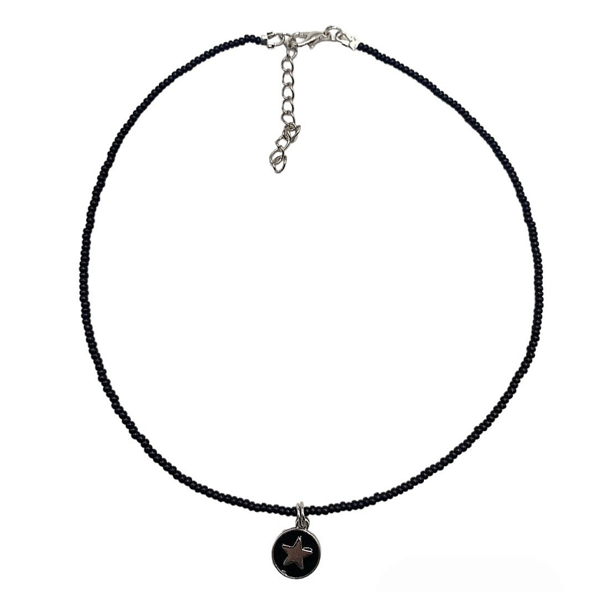 Изображение товара Чокер из бисера SIDORINA SOFIA ACCESSORIES с натуральными бусинами 35 см