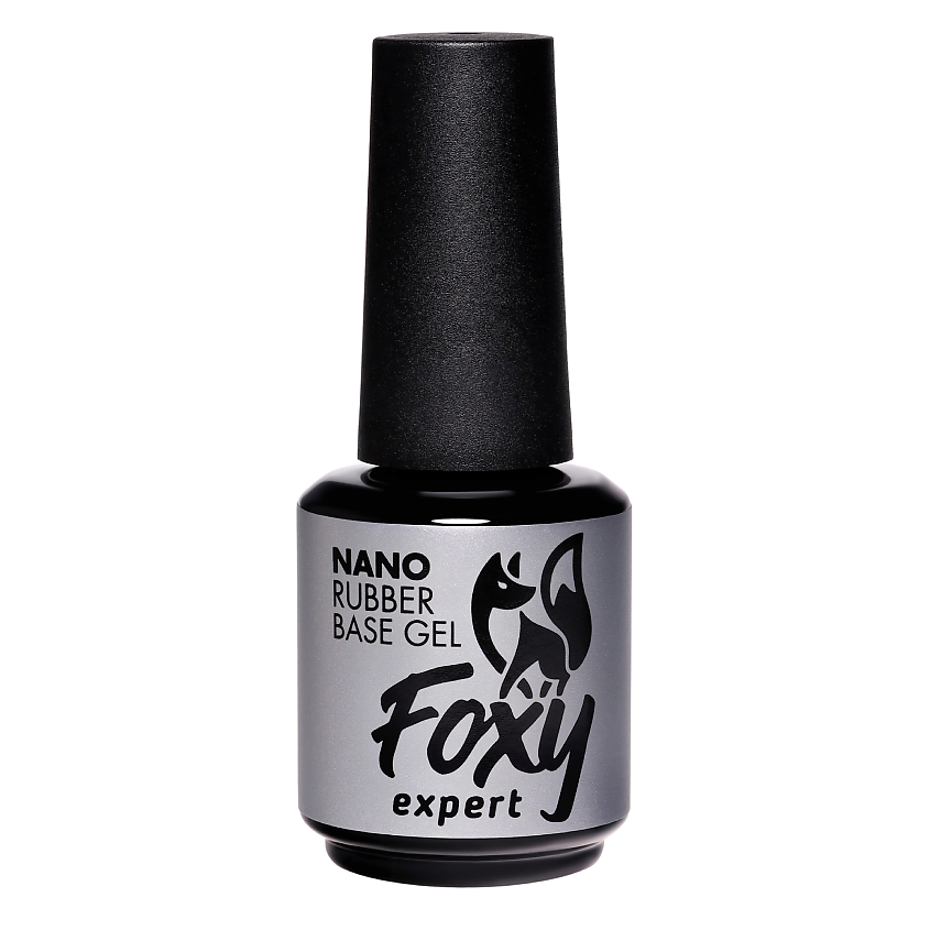 Изображение товара FOXY EXPERT Каучуковое базовое покрытие NANO для ногтей
