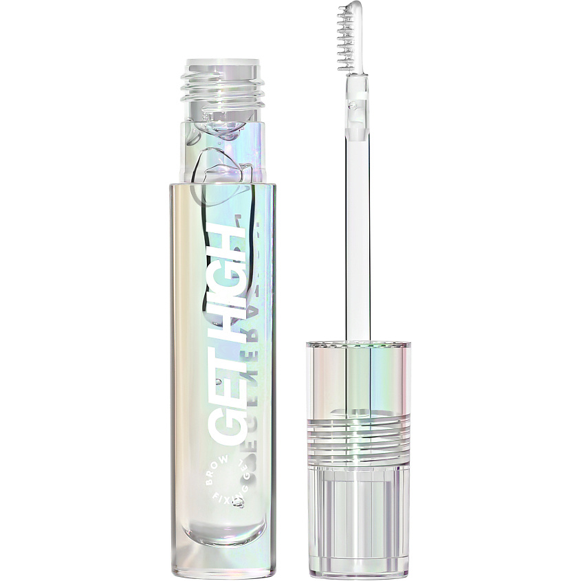 Изображение товара LOVE GENERATION Гель для бровей с силиконовой щеточкой Get High, 01 прозрачный, 4,5 мл