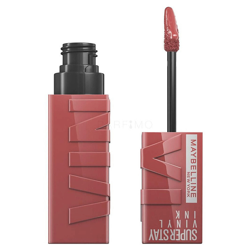 Изображение товара MAYBELLINE Жидкая стойкая помада Super Stay Vinyl Ink Liquid, 35 Cheeky