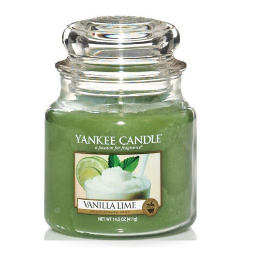 Изображение товара YANKEE CANDLE Ароматическая свеча Vanilla Lime, 411 г