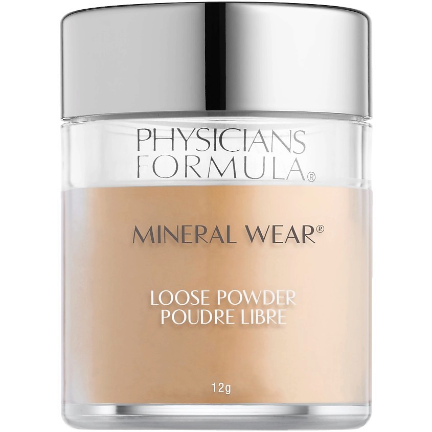 Изображение товара PHYSICIANS FORMULA Пудра рассыпчатая минеральная Mineral Wear Loose Powder, кремовый натуральный 12 г