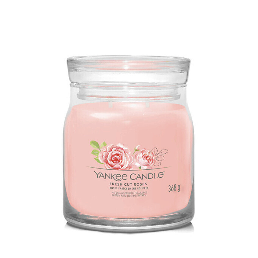 Изображение товара YANKEE CANDLE Ароматическая свеча Fresh Cut Rose s, 368 г