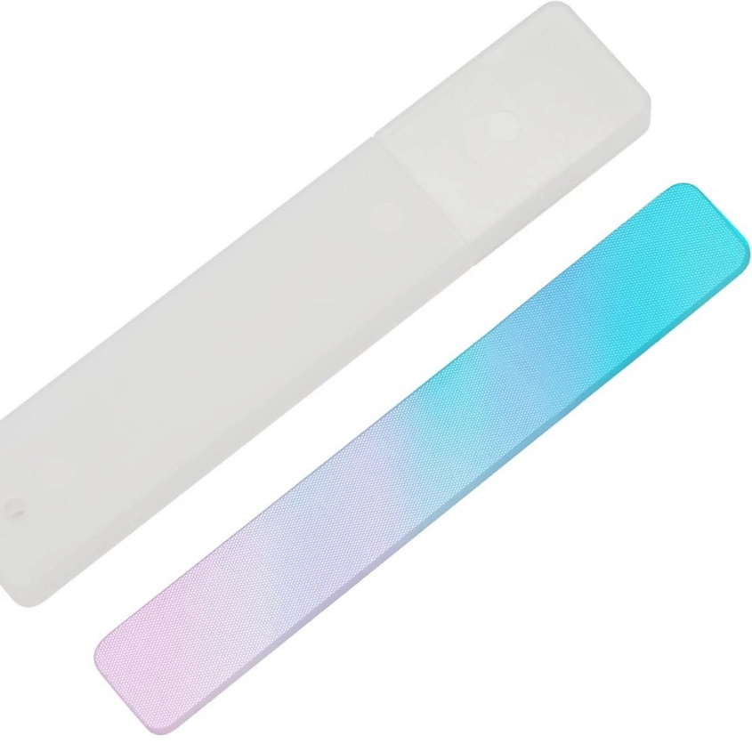 Изображение товара Стеклянная пилочка для ногтей BAMUSTYLE Маникюрная многоразовая лазерная