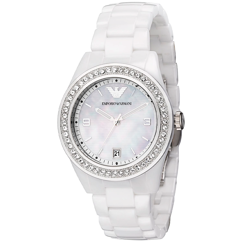 Изображение товара EMPORIO ARMANI Часы наручные AR1426, Белый