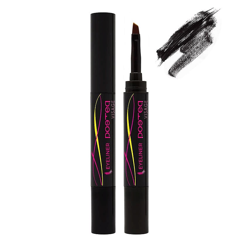 Изображение товара POETEQ Подводка для глаз Poeteq Visage, № 01 черная, 3 мл