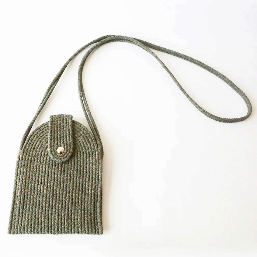 Изображение товара OLALA HOME Сумка для телефона в стиле хаки кросс-боди легкая и практичная