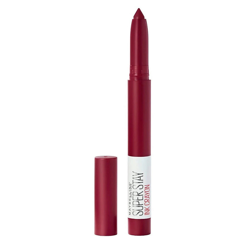 Изображение товара MAYBELLINE Стойкая матовая помада-карандаш SuperStay Ink Crayon Lipstick, 55 MAKE IT HAPPEN