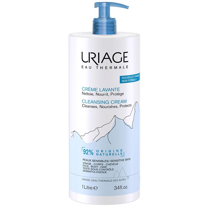 Изображение товара URIAGE Очищающий пенящийся крем, 1000 мл