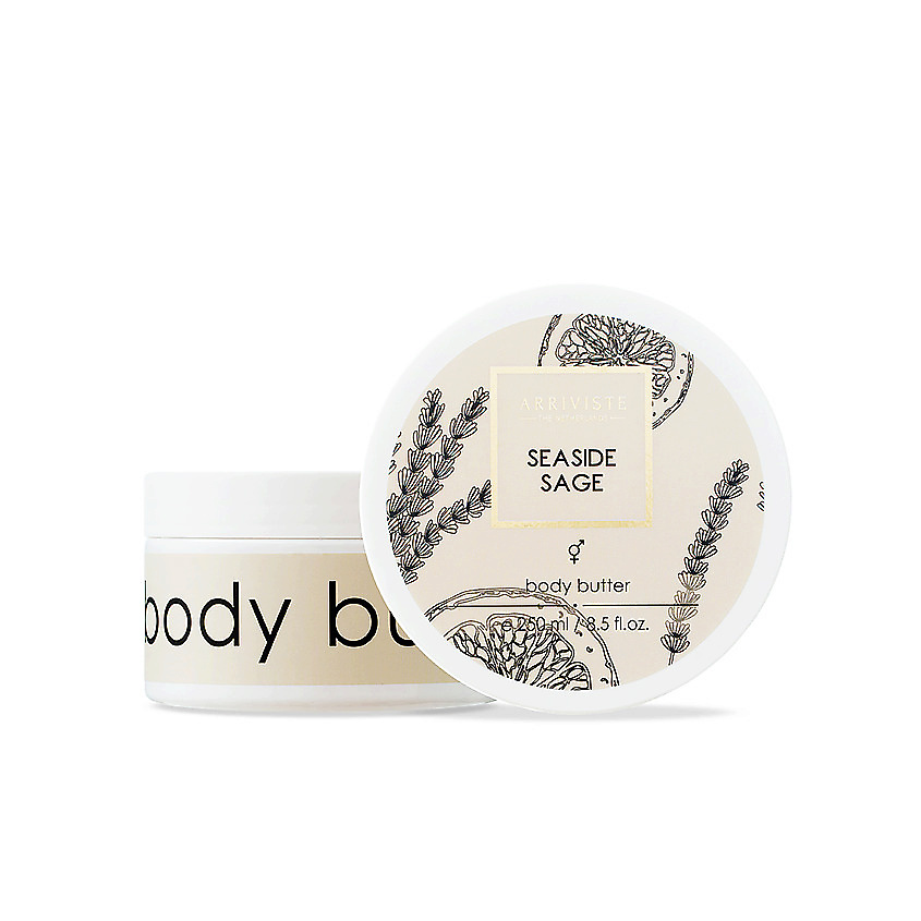 Изображение товара Парфюмированный баттер для тела Seaside Sage 250 мл ARRIVISTE