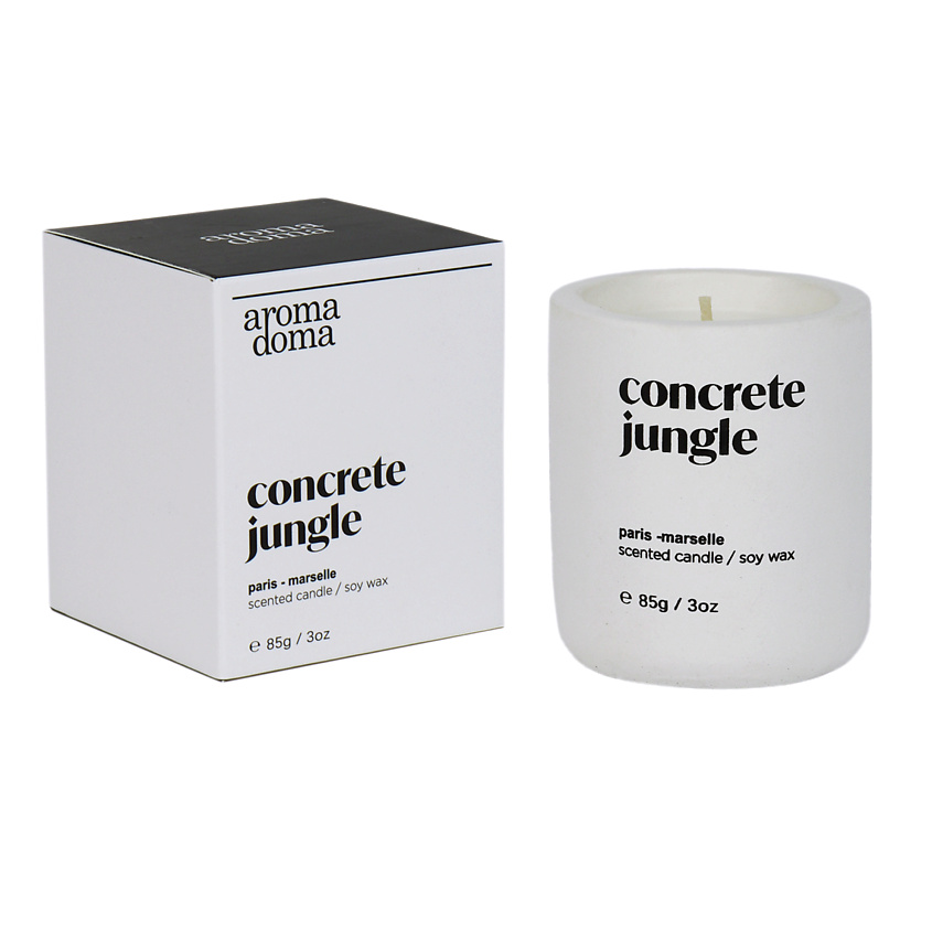 Изображение товара Ароматическая свеча с подсвечником для дома АРОМА DOMA 1 шт.