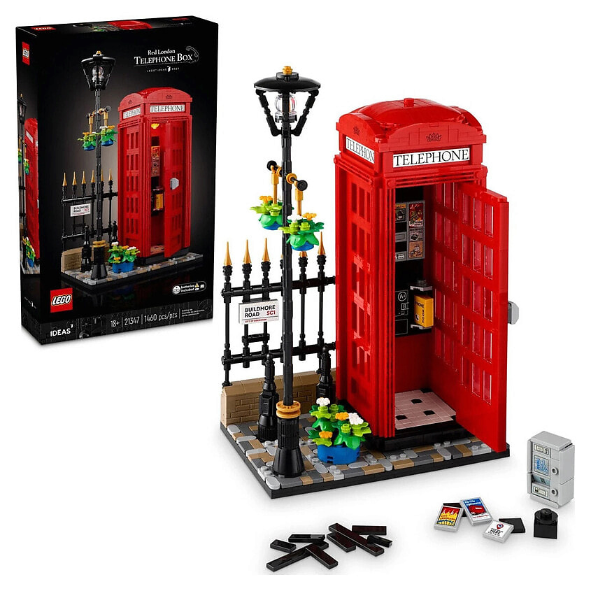 Изображение товара LEGO Конструктор Ideas - Rote Londoner Telefonzelle, 1 шт.