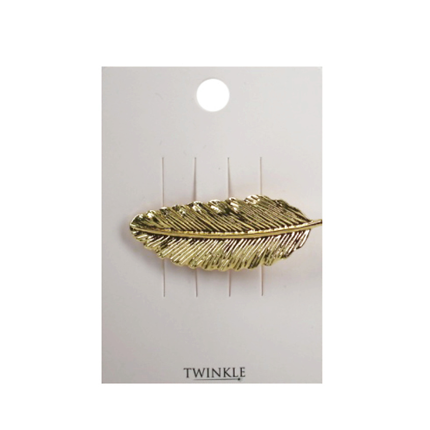 Изображение товара TWINKLE Заколка для волос Golden Leaf, 1 шт.